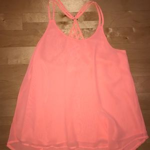 Coral Tank top